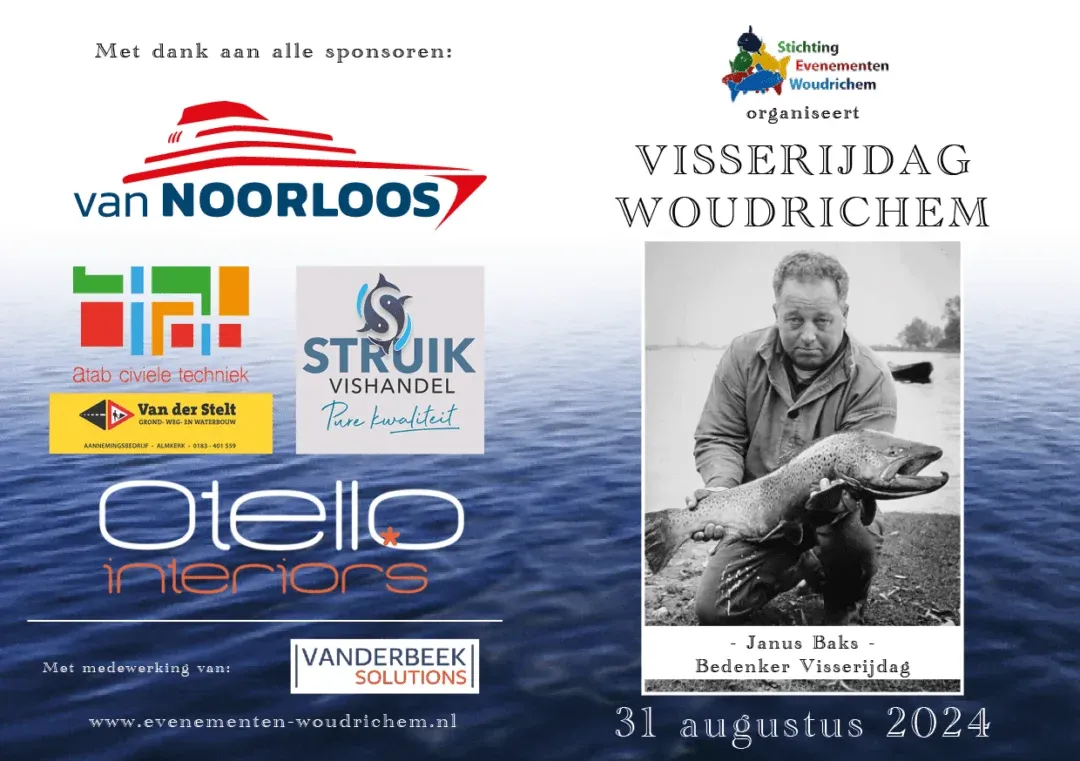 Folder Visserijdag Woudrichem 2024