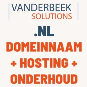 .nl Domeinnaam + Hosting + WordPress Onderhoud (per jaar)
