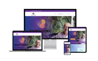 Een website bouwen voor Bert’s Zorg: Een samenwerking die raakt