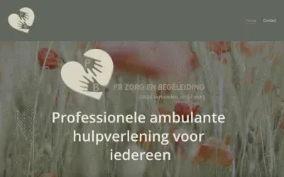 Hoe een persoonlijke website jouw onderneming laat groeien — het verhaal van PB Zorg & Begeleiding